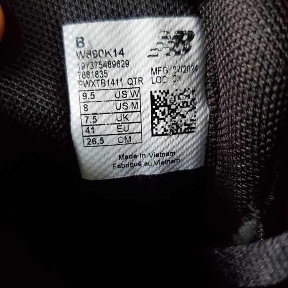 New Balance Fresh Foam X 880v14 Black Road Running Shoes Women's 9.5 Men's 8 - Picture 9 of 16